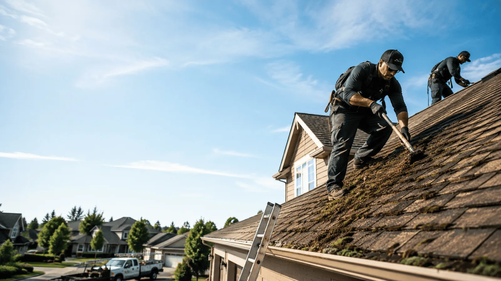 Roof Moss Removal in Del Rio, TN near me
